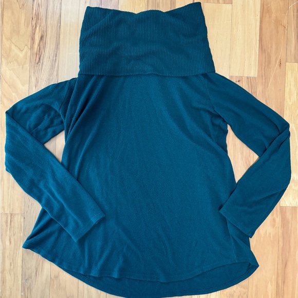 Apt. 9 Evergreen Off the Shoulder Sweater - Picture 3 of 6